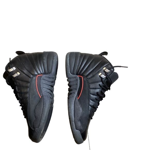 air jordan 12 retro (gs) size male 7 youth , color black,bright crimson - Picture 4 of 8